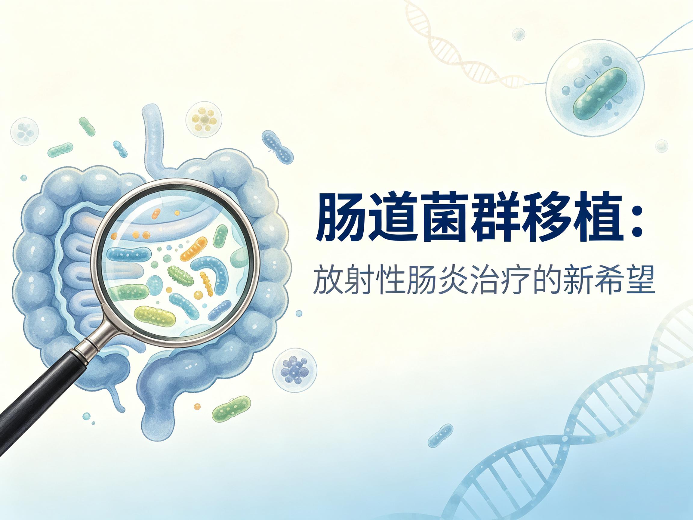 两江新区|第3期 肠道菌群移植：放射性肠炎治疗的新希望