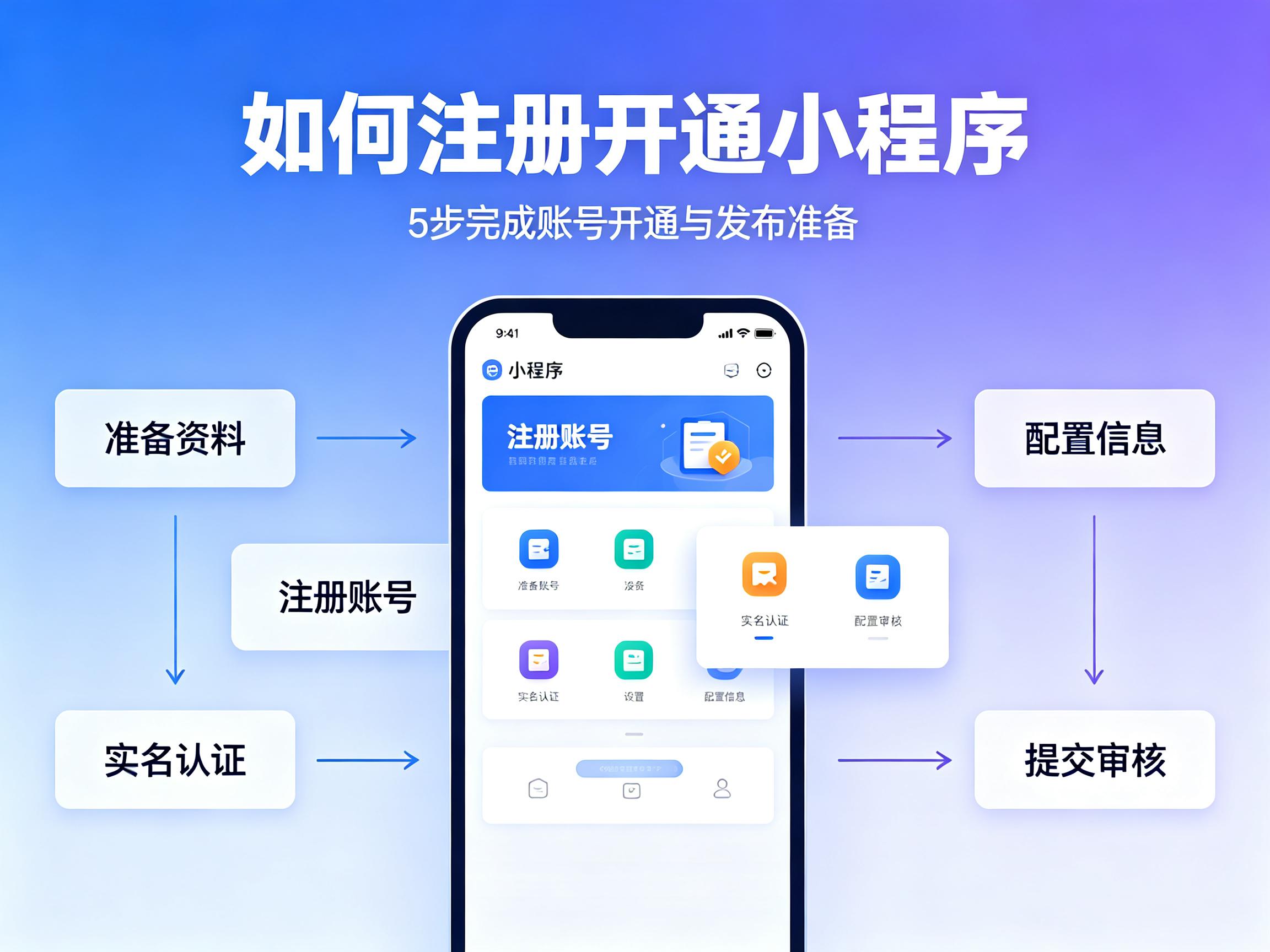 两江新区|如何注册开通备案一个小程序